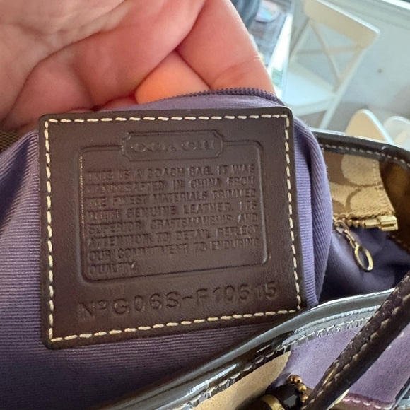 Coach vintage Patchwork Tote - Picture 5 of 5